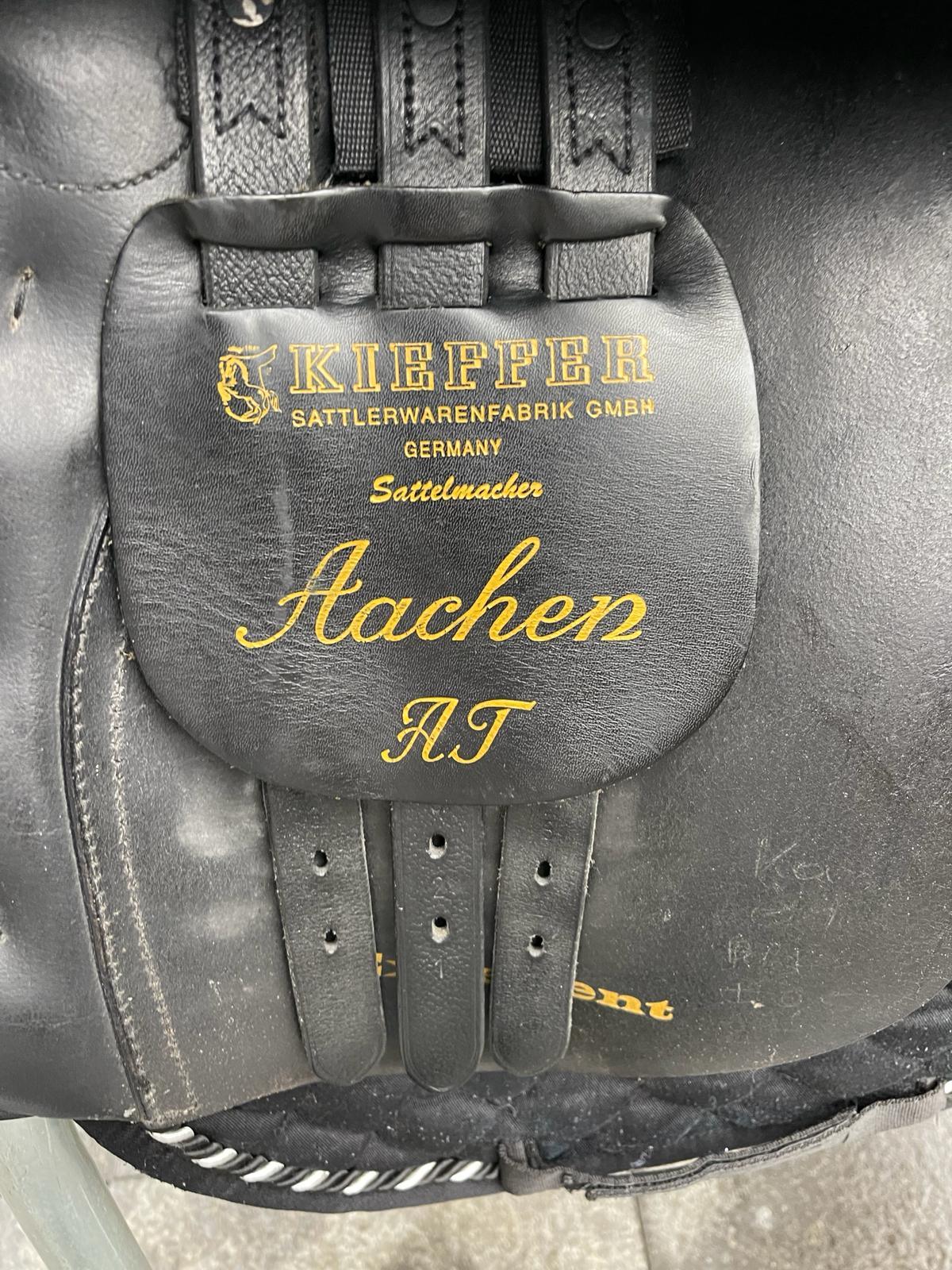 Kieffer Aachen AT Excellent VS Schwarz Vielseitigkeitssattel - Pferdesattel Shop