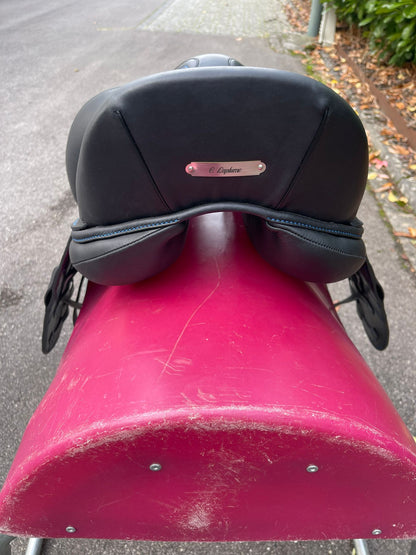 Antares Tempo C 17.5" black dressage saddle